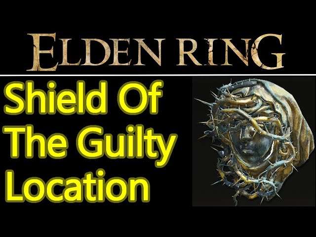 Elden Ring Shield of the Guilty location guide, blood loss buildup small shield with bash