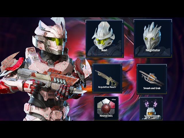 All Upcoming Halo Infinite Cosmetics - Armor, Coatings, Effects, And Weapon Models (CU32)
