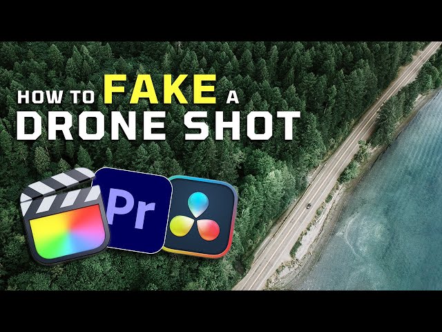 HOW TO TURN A PICTURE INTO A MOVING "DRONE SHOT" // EASY TUTORIAL