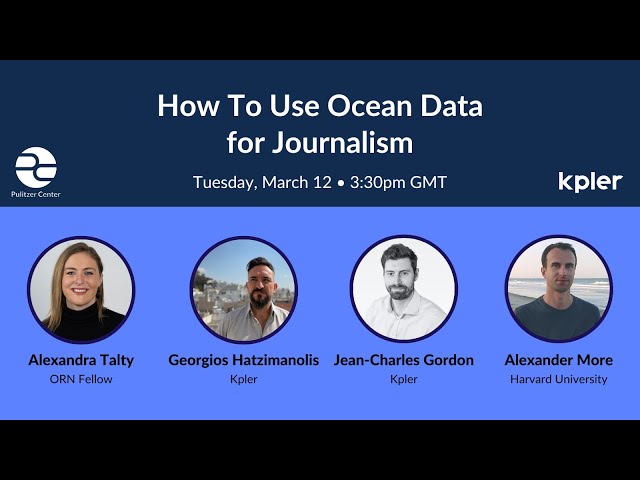 How To Use Ocean Data for Journalism