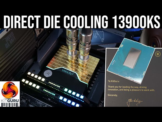 EK Direct Die Cooling: 13900KS gains are big