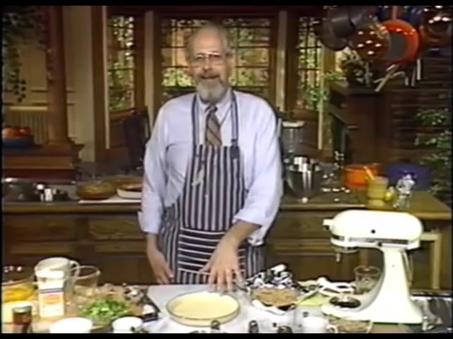 How to Make a Quiche: The Frugal Gourmet (various episodes) #food #cooking #cookingshow #recipe