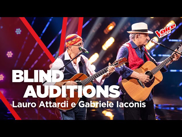 L’ENERGIA del duo Gabriele e Lauro | The Voice Senior 3 | Blind Auditions