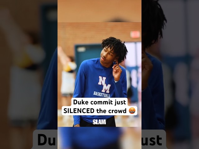Duke Commit Silences UNC Fans 🤬🔥
