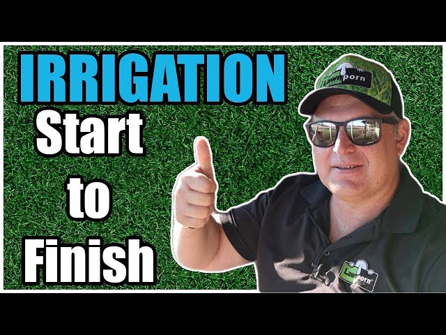 Irrigation Install Start to Finish with Designscape // Fix a Terrible Lawn Part 12.