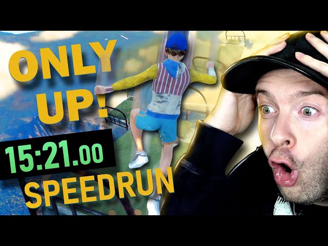 Only Up SPEEDRUN (World Record) | Domtendo Reaktion
