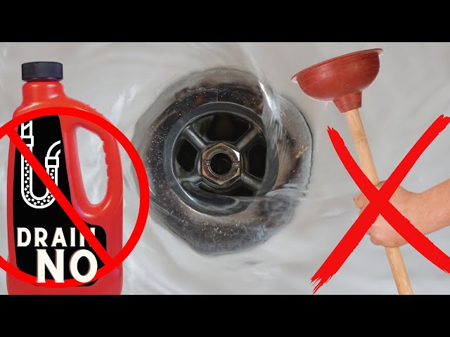 How To Fix A Sink That's Clogged Or Drains Slowly