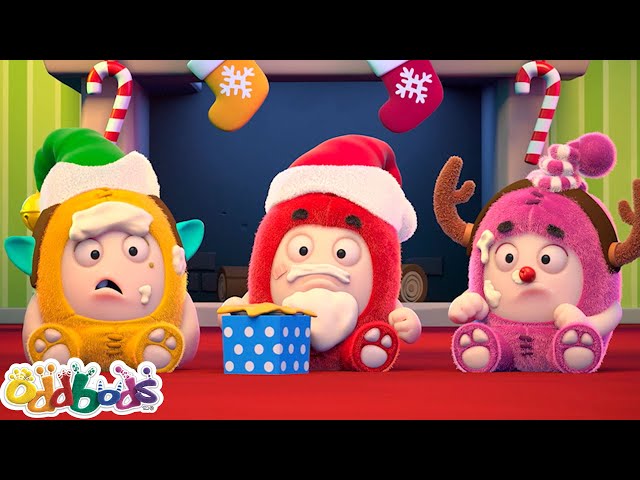 Oddbods Full Episode 🎁 Baby Oddbods Pass the Parcel 🎁  Christmas Toys | Funny Cartoons For Kids