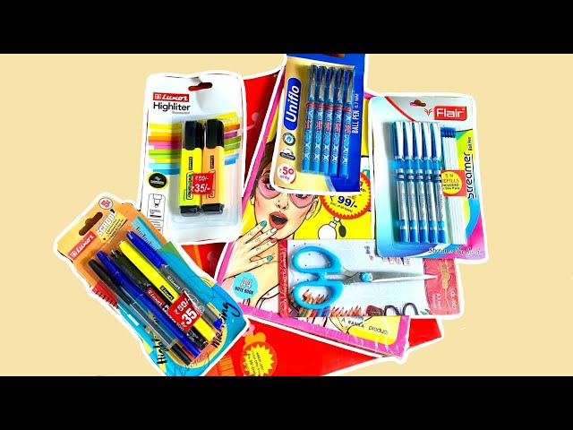 Affordable Stationery Haul ✨/ Back to School Stationery Haul from Vishal 💰/