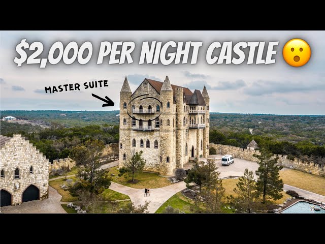 WE RENTED THE ENTIRE CASTLE (want to see what's inside?)