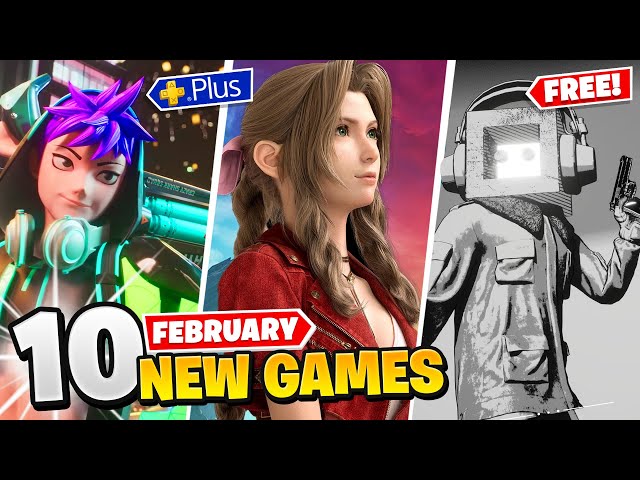 10 New Games February (3 FREE GAMES)