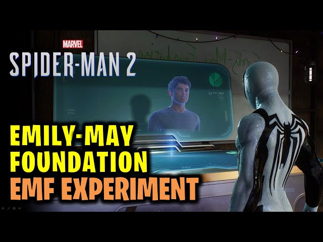Emily-May Foundation | EMF Experiment Puzzle | Spider-Man 2