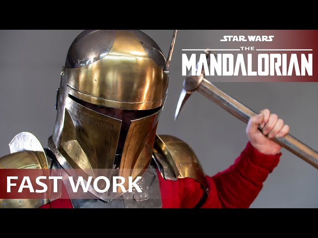 Mandalorian helmet. Fast work