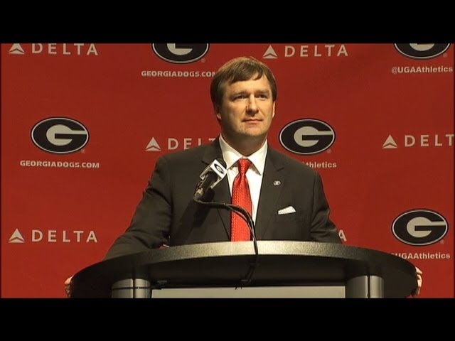 UGA Football Coach Kirby Smart Holds News Conference