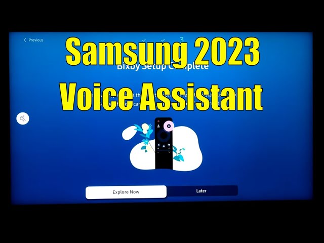 Samsung 2023 Voice Assistant Demo