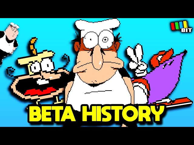 Pizza Tower Beta History (2018-2023) | LOST BITS [TetraBitGaming]