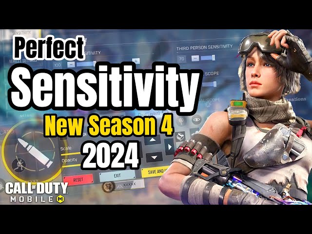 Ultimate Zero Recoil Sensitivity Settings For Call Of Duty Mobile New Season 4 Battle Royale and MP