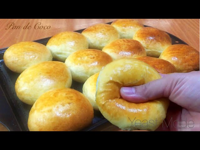 PAN DE COCO very soft, easy recipe