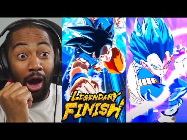 Anime Fan Reacts to Dragon Ball Legends (Legendary Finishes Part 2)
