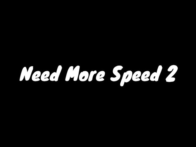 Need More speed 2 : From Tunisia (official video)