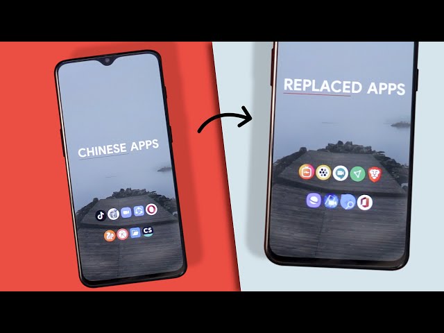 Replace these Chinese Apps Right Now