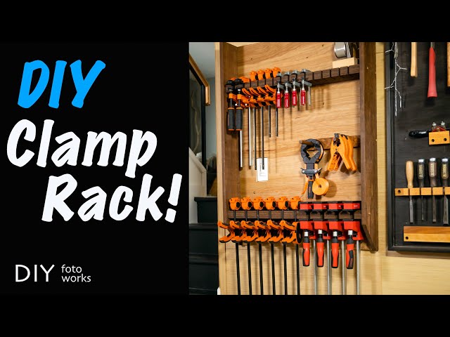 DIY Clamp Rack I Just some Slots!  4K