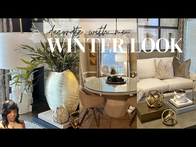 Get out the funk and Undecorate for Christmas | Winter Home Decor