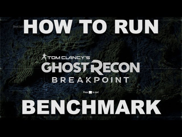 Ghost Recon Breakpoint | How To Run Benchmark