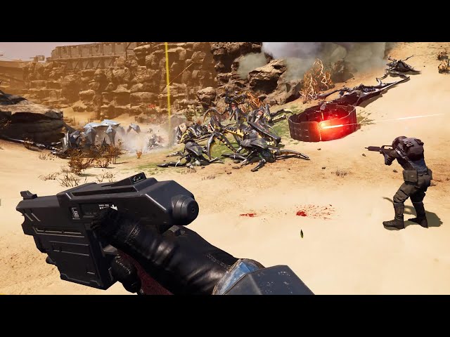STARSHIP TROOPERS EXTERMINATION - EVERYONE FIGHTS NO ONE QUITS
