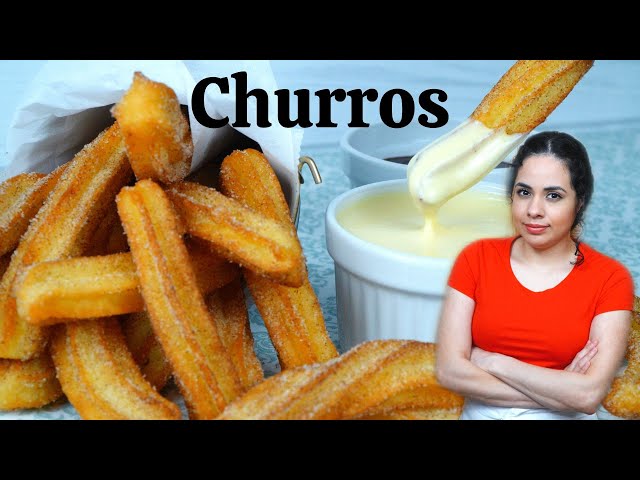 How to make DELICIOUS HOMEMADE CHURROS | Easy churro recipe!