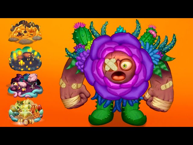 Epic Flowah - All Islands, Sounds and Animations | My Singing Monsters