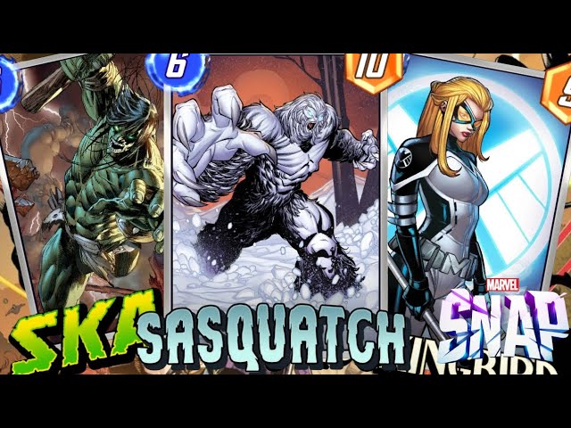 A Sasquatch Deck That's Not Bounce Or Thanos - Marvel Snap