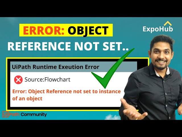How to Fix Object Reference Not Set To An Instance of an Object