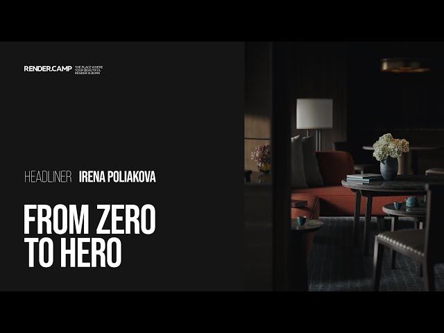 From Zero To Hero 10. How To Create Realistic Render for beginners I 3Ds MAX + Corona Renderer