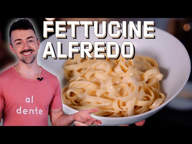 Matteo Lane Makes The Real Fettuccine Alfredo