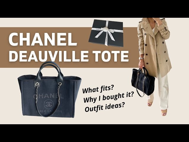 CHANEL *NEW* DEAUVILLE TOTE SMALL Unboxing & Review | Why I Buy It?