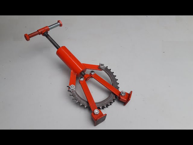 Homemade Welding Clamp from Bike Sprocket | How to make A  Welding Clamp