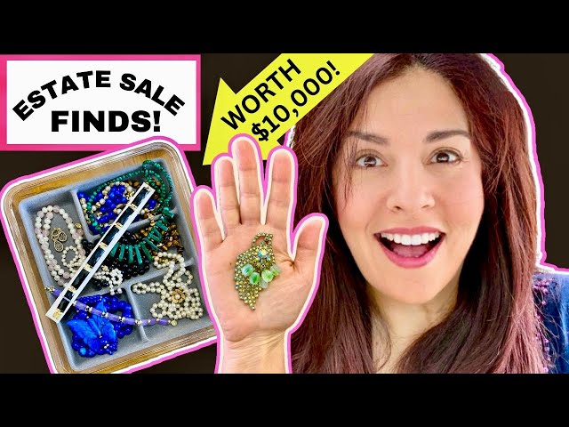 $10,000 Of Unsorted Estate Jewelry! Meet The Consigner With Me!