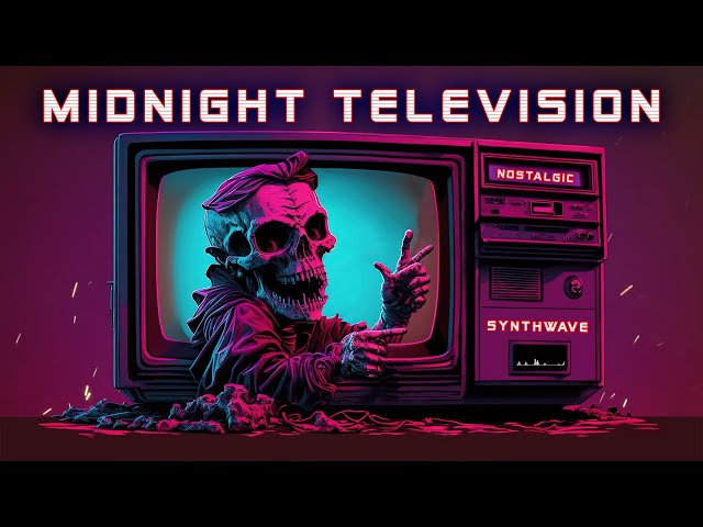 𝙼𝚒𝚍𝚗𝚒𝚐𝚑𝚝 𝚃𝚎𝚕𝚎𝚟𝚒𝚜𝚒𝚘𝚗 📺 Synthwave | Retrowave | Cyberpunk [SUPERWAVE] 💀 Synthwave Wallpaper