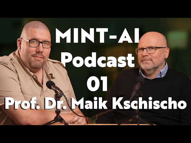 Sieht so die Zukunft in der Medizin aus? MINT-AI Podcast