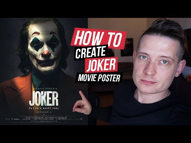 Joker Movie Poster - Photoshop Tutorial
