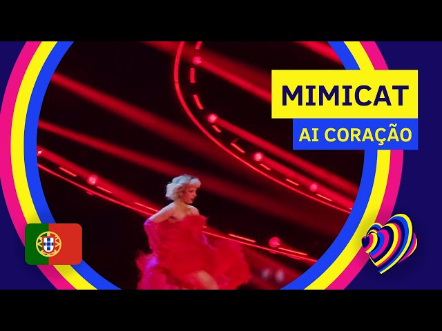 Mimicat - Portugal - Ai Coração - Semi Final 1 Rehearsal [Live]