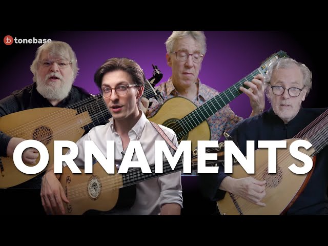 3 Lutenists and 1 Guitarist Teach Baroque Ornamentation