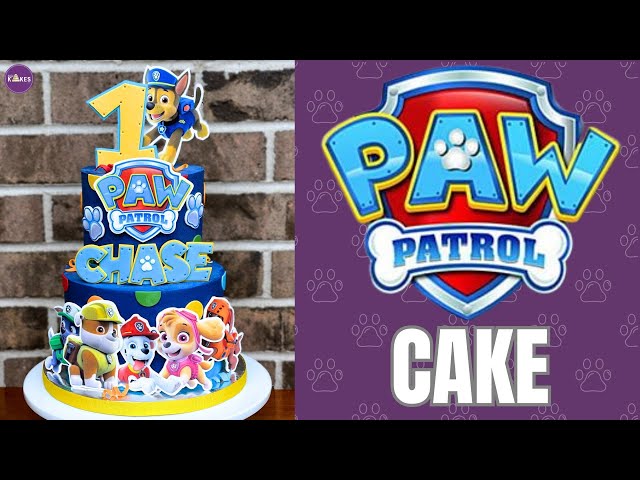 Impress Your Guests With This PAW PATROL CAKE!