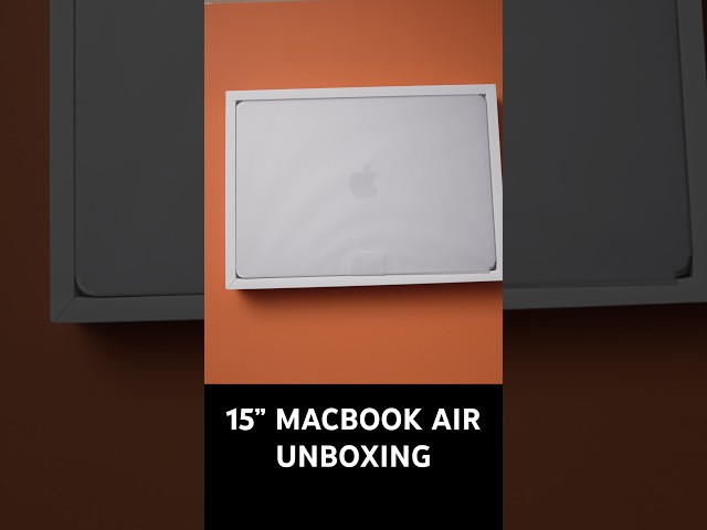 15” MacBook Air Unboxing