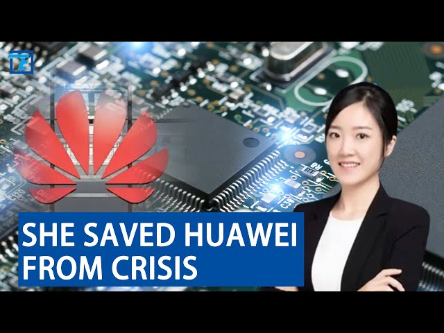 Pretty Chinese 'chip goddess' helped Huawei out of trouble?