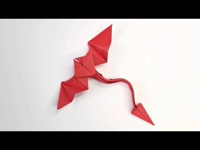Origami DRAGON with HEART | How to make a paper heart dragon