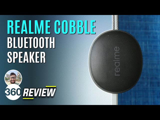 Realme Cobble Bluetooth Speaker Review: A Surprise Package