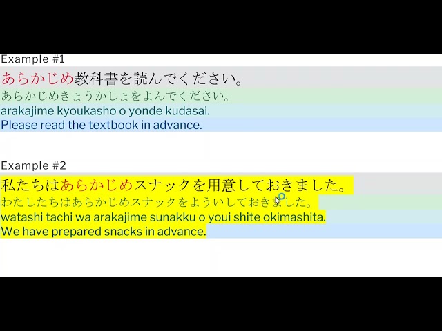 (4.) Learn Japanese JLPT N1 Grammar | "Arakajime"