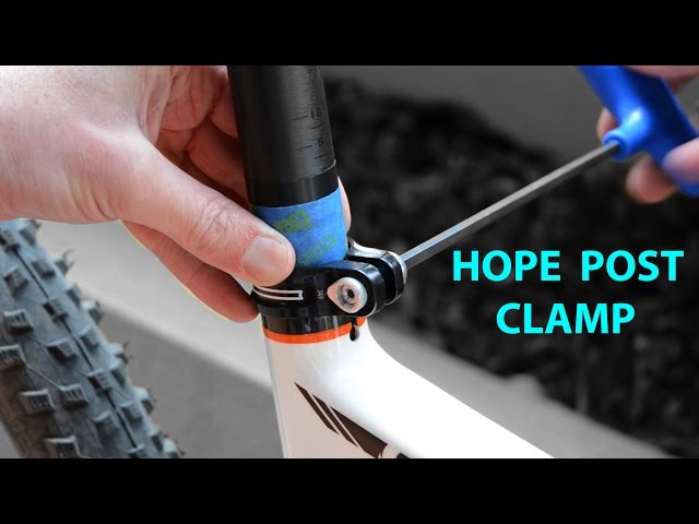 H O P E - Seat post Clamp unbox and Install